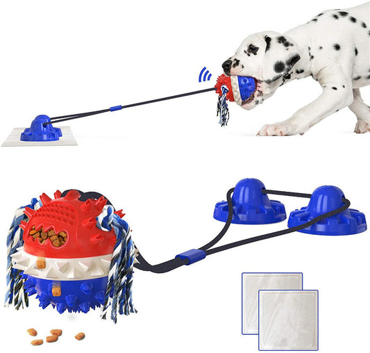 Aggressive Chew Dog Toy Large Dog Interactive Toy Aggressive Chew Dog Indestructible Toy Suction Cup - ScoutSnouts