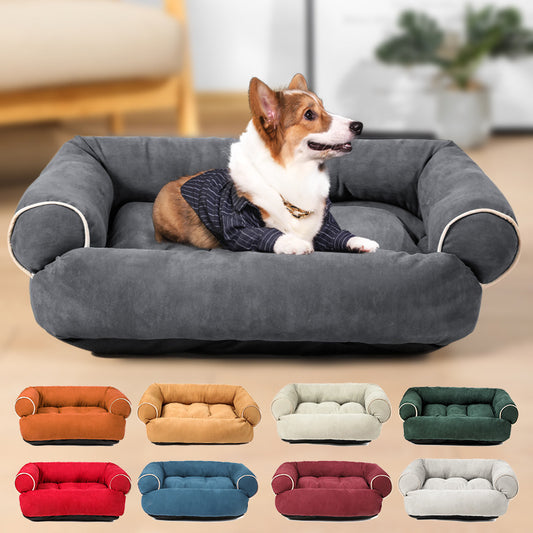 Dog Sofa Bed Sleeping Bag Kennel Cat Puppy Sofa Bed Pet House Winter Warm Beds Cushion - ScoutSnouts