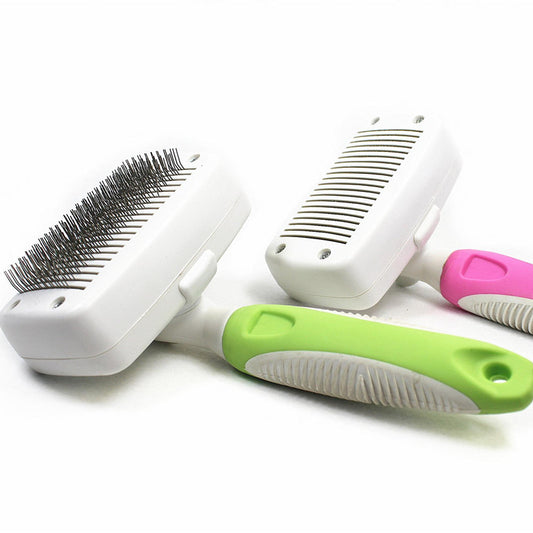 Dog hair removal brush wire comb - ScoutSnouts