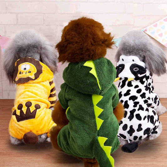 Autumn And Winter Transformed Into Dog Pet Costumes - ScoutSnouts