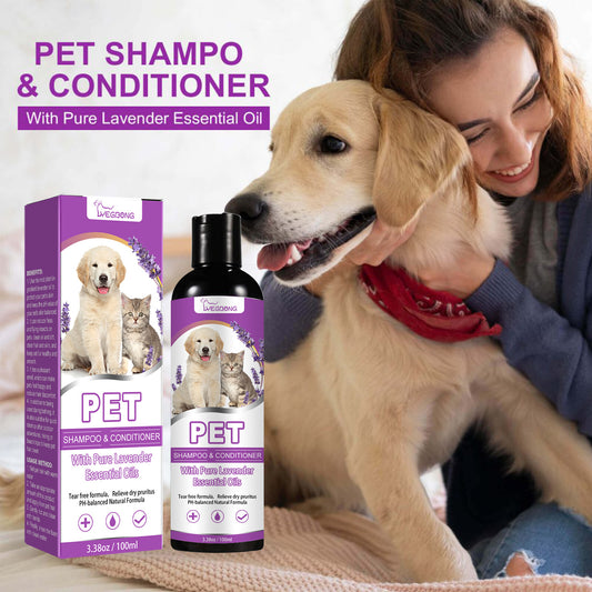 Pet Shampoo Pet Bath Relieve Skin Itching Hair Soft Non-knotted Shampoo - ScoutSnouts
